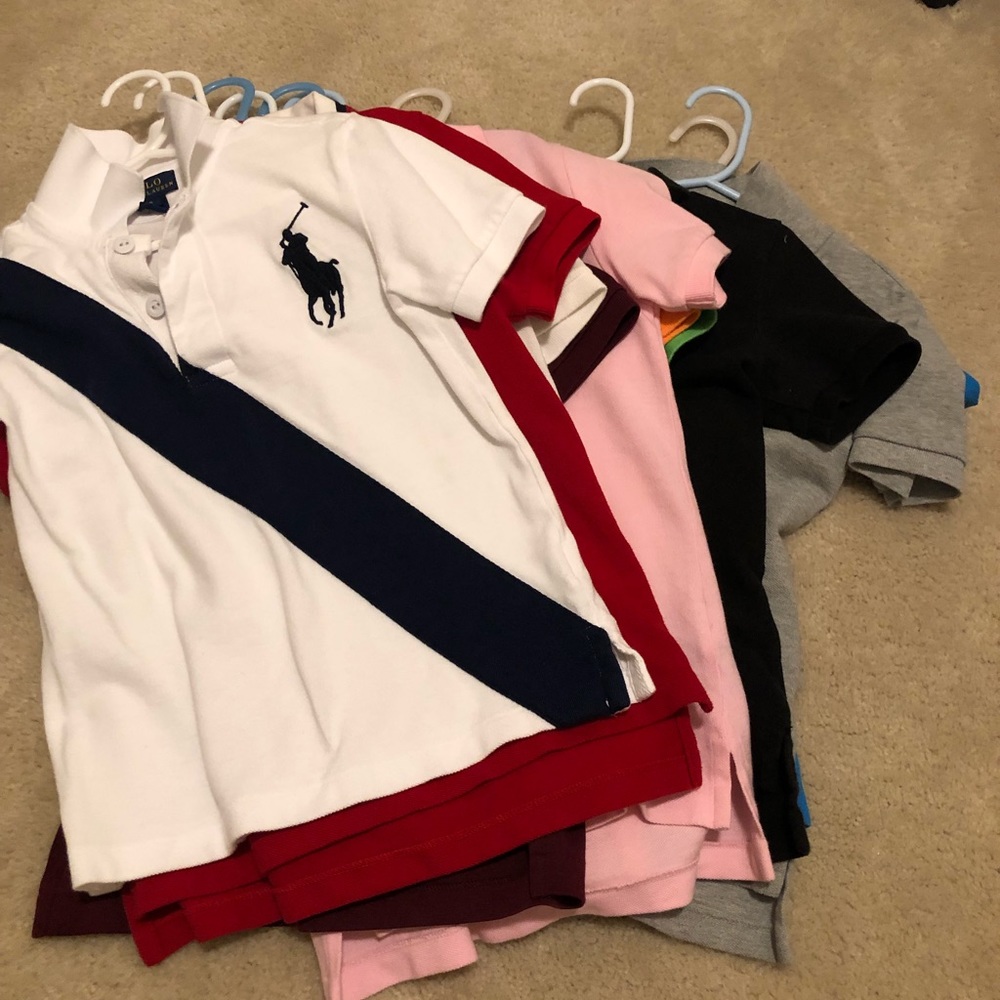 10 boys Polo Ralph Lauren polos!!